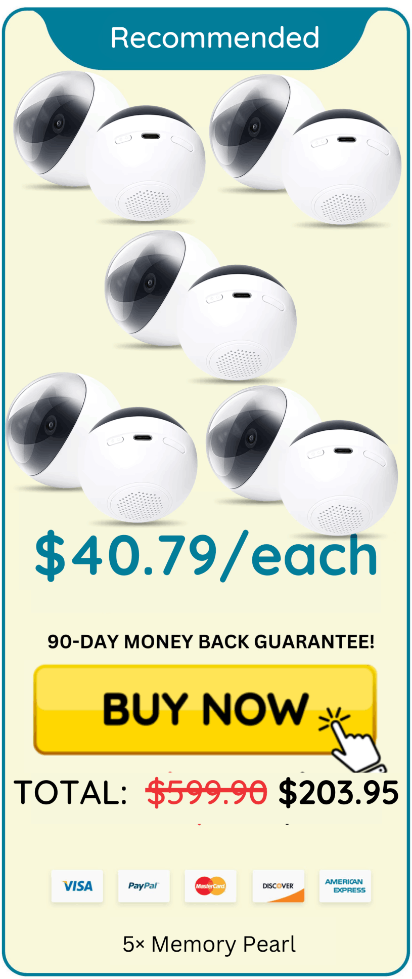 Memory Pearl offer price 